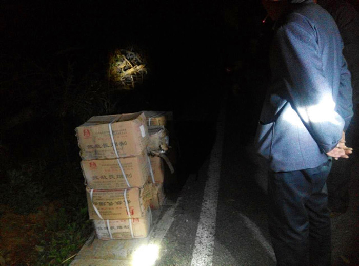 川口林场防治森林病虫害